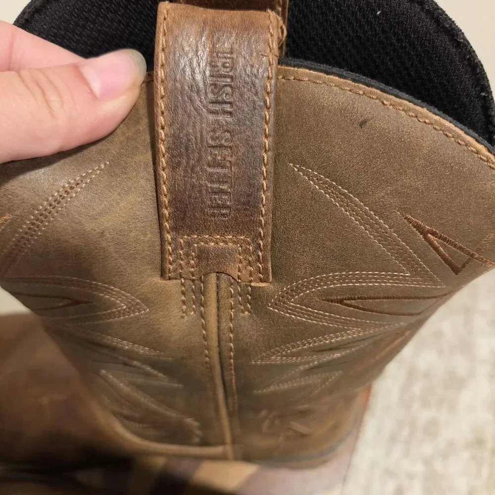Irish Setter Marshall Red Wing 83912 Boots Mens 10.5 D Waterproof Steel Toe Work - Picture 11 of 14